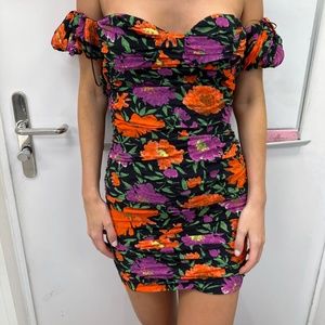 Zara floral dress